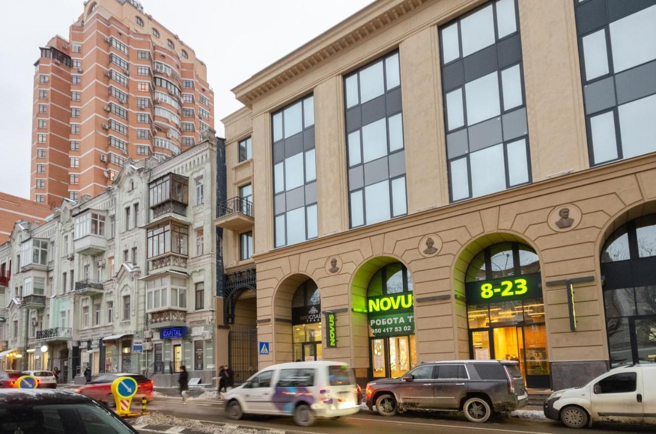 Petrovdom Apartments 12-131B In Rc "Yaroslaviv Grad", Bulvarno-Kudriavska 17B Kyiv Exterior foto