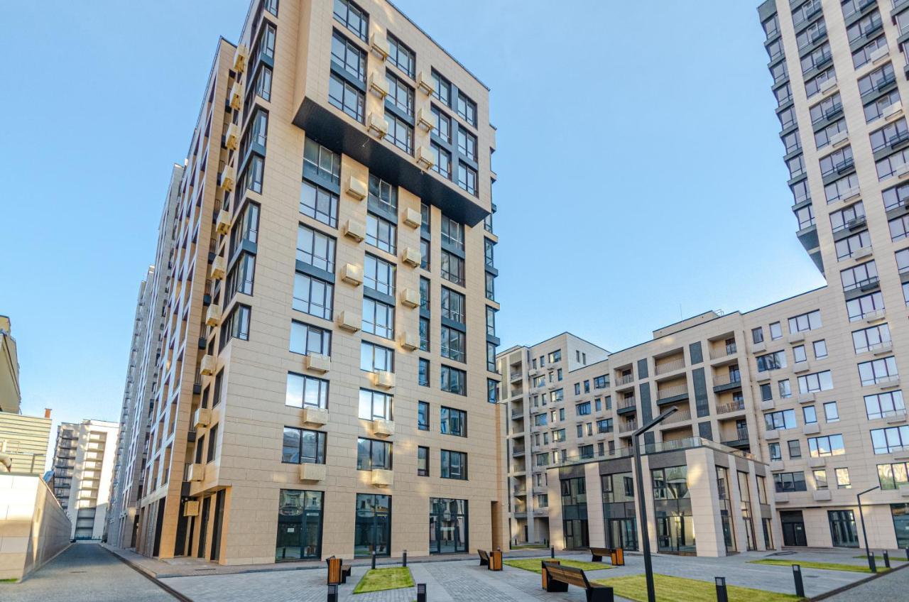 Petrovdom Apartments 12-131B In Rc "Yaroslaviv Grad", Bulvarno-Kudriavska 17B Kyiv Exterior foto